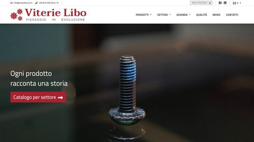Il nuovo sito web di Viterie Libo
